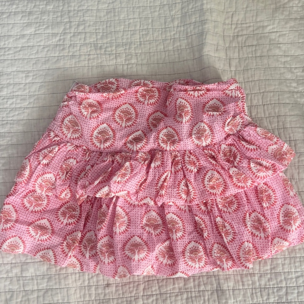 Pink Patterned Women's Skirt
